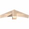 Ekena Millwork Bellingham Smooth Timber Gable Bracket, Douglas Fir, 36"W x 10"H x 5 1/2"D x 5 1/2"F, 7/12 Pitch GBW036X10X0606BEL00SDF - alternate 4
